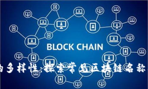 区块链的多样性：探索常见区块链名称及其特点